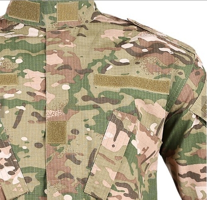 Amerikan Standardı ABD Askeri Üniformaları %35 Pamuk %65 Polyester Askeri Eğitim Üniforması