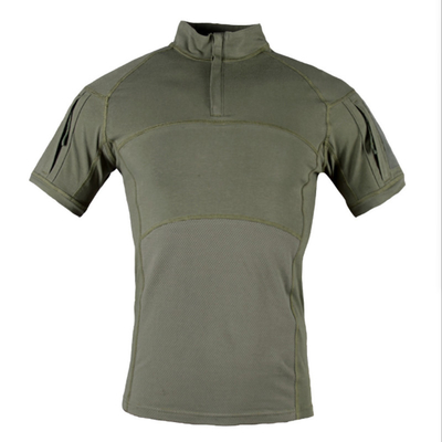 Askeri Taktik Giyim CP CAMO %100 Pamuk Gömlek Yuvarlak Boyun askeri ordu gömlek