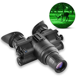 1X 4X Uzun Mesafe Kask Monteli Gece Görüş Gözlüğü Kamerası