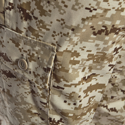 Erkek BDU Rip Stop Pantolon + Ceket EDC Taktik Savaş Pantolon Askeri Üniforma Çöl Dijital Kamuflajlı