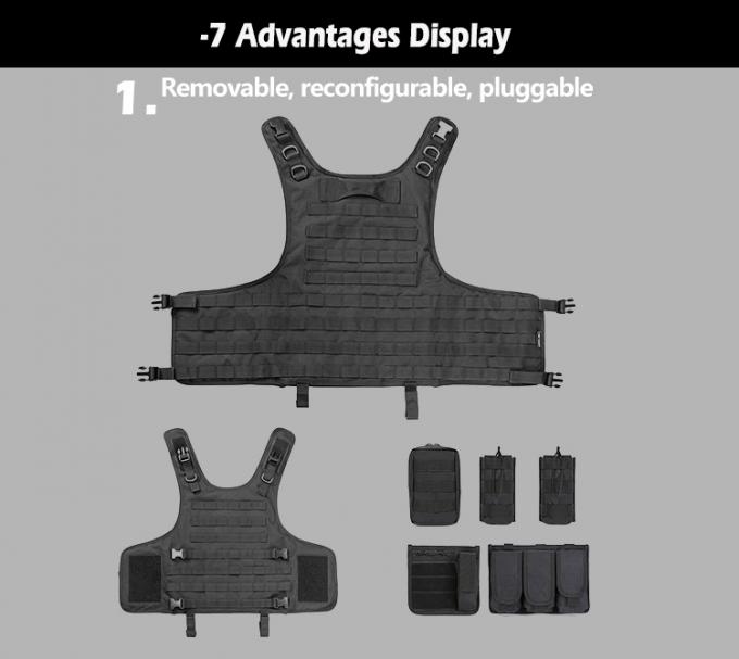 Güvenlik görevlileri için taktik dış koruyucu yelekler 1