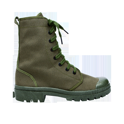 Kalite  Canvas Cotton Combat Tactical Boots Army Soldier Military Training Shoes fabrika