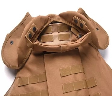 Düzenlenebilir düğme askeri taktiksel kurşun geçirmez yelek 9mm /.44 yumşaq travma yastığı ile kurşunlar
