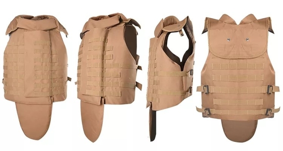 Düzenlenebilir düğme askeri taktiksel kurşun geçirmez yelek 9mm /.44 yumşaq travma yastığı ile kurşunlar