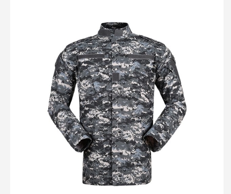 Twill ACU Ordu BDU Üniforma 210gsm-230gsm Kamuflaj Ordu Takım Elbise