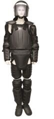 Tam Vücut Anti Riot Suit, Siyah Güvenlik Anti Bakteri