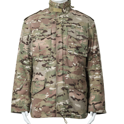 Taktik giyim Stok M65 Ceket, iç katman ordu ceketi ile CP CAMO sıcak ceket gönderilmeye hazır