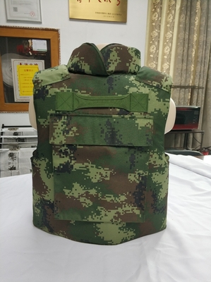 NIJ IIIA/III/IV Koruma Yumuşak Travma Yastığı ile Nylon Askeri Taktiksel Kurşun geçirmez Yelek