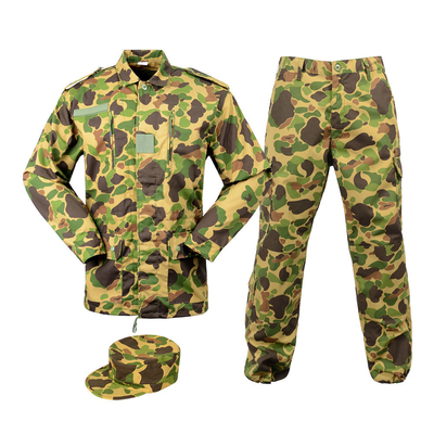 Kamuflaj Askeri Taktik Giyim Nefes Alabilir BDU Üniforma Yırtılmaz
