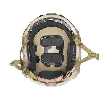 Özel ABS Ağır Görevli Şok Direnci Kalıcı Dışarıda Hızlı MH Kask Taktiksel CS Kask Koruyucu Taktiksel Kask