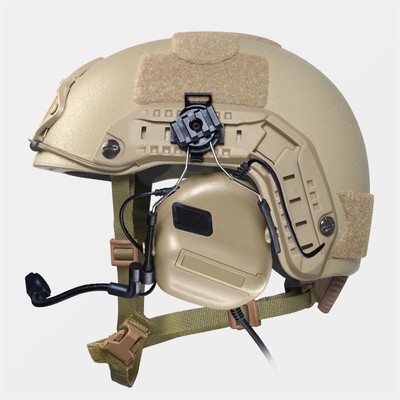 Özel ABS Ağır Görevli Şok Direnci Kalıcı Dışarıda Hızlı MH Kask Taktiksel CS Kask Koruyucu Taktiksel Kask