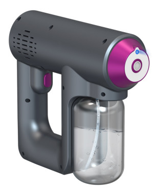 DEPOSON BLUAMEC Nano Sanitizing Sprayer: 350ml Ozon Su Temizleyicisi, 2500mAh Bataryası İç ve Dış İç