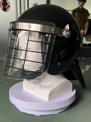 Tüm Yüz Koruma Ekipmanı Kask Kasklı Çatışma Memurları için