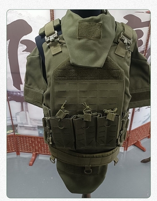 Taktiksel ekipman Güvenlik Molle Sistemi Oxford Kumaş taşıyıcı yelek Yumuşak UHMWPE zırhlı yelekli taktiksel yelek