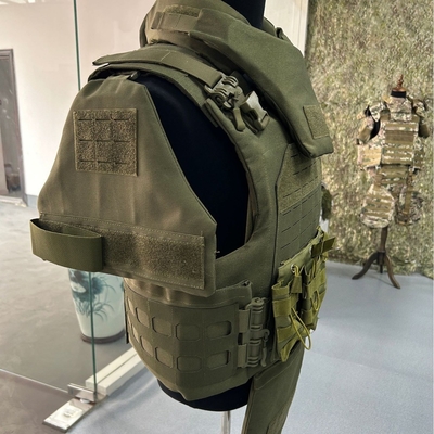 Çıkarılabilir Omuz Kemeri Molle Sistemi ve Düzenlenebilir Bel Kemeri ile Savaş Taktiksel Yelek