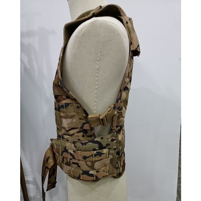 Çıkarılabilir Omuz Kemeri Molle Sistemi ve Düzenlenebilir Bel Kemeri ile Savaş Taktiksel Yelek
