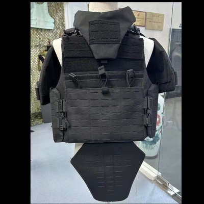 Hızlı tepki NIJ bacak korumaları ve gizli dergi çantaları ile Toptan Taktik Tam Koruma Takımı.