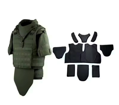 Taktiksel ekipman Güvenlik Molle Sistemi Oxford Kumaş taşıyıcı yelek Yumuşak UHMWPE zırhlı yelekli taktiksel yelek