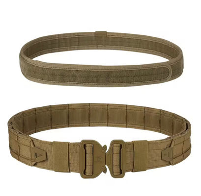 Equipo Tactico Düzenlenebilir Molle Çantası 6 Parça Polyester Kamuflaj Taktiksel Bel Kemerleri Mag Poşetleri