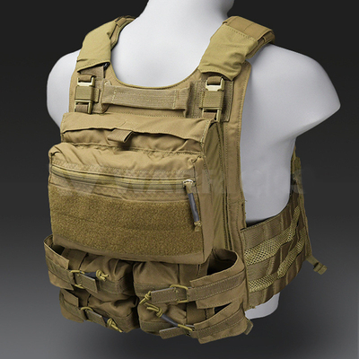 PTG Sıcak Satış Cordura Nylon Plate Carrier Vest Taktik Gilet De Combat Taktik Camo Vest CP CPC Stili ile