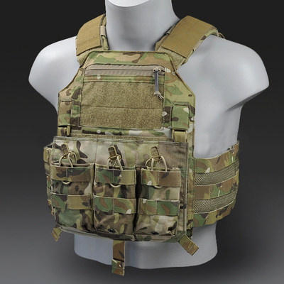 PTG Sıcak Satış Cordura Nylon Plate Carrier Vest Taktik Gilet De Combat Taktik Camo Vest CP CPC Stili ile