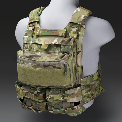 PTG Sıcak Satış Cordura Nylon Plate Carrier Vest Taktik Gilet De Combat Taktik Camo Vest CP CPC Stili ile