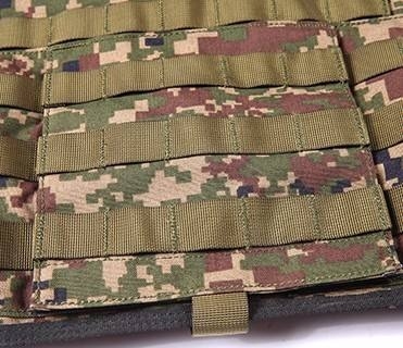 Konforlu Siyah Düzenlenebilir Naylon Silahlı Taktiksel Kurşun geçirmez Yelek NIJ IIIA/III/IV