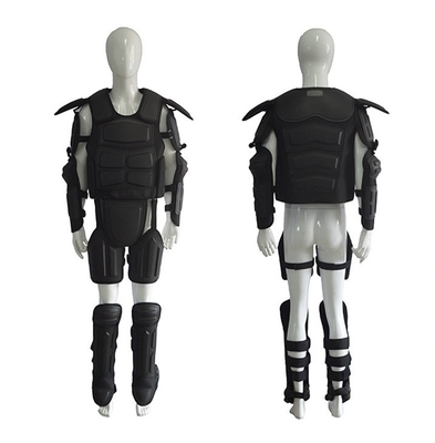 2024 Yeni Tam Savunma Siyah Sert Alev Geri Dayanıcı Anti Hit Suit Güvenlik Suit