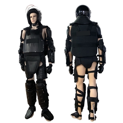 2024 Yeni Tam Savunma Siyah Sert Alev Geri Dayanıcı Anti Hit Suit Güvenlik Suit