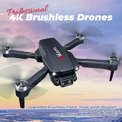 H16 Mini RC Drone HD Kamera Wifi Fpv fırçasız katlanabilir Quadcopter Profesyonel Drones Çocuklar için Oyuncaklar 14Y+
