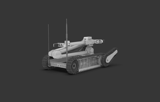 Uzaktan kumandalı izlenen patlayıcı patlama robotu, tüm arazi patlayıcı patlama aracı