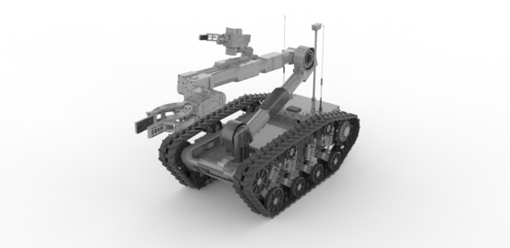 Büyük Akıllı Çok Kullanımlı Patlayıcı Yıkım Robotu