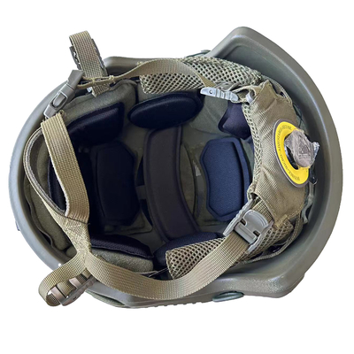 Hızlı Kask NIJ IIIA Balistik Kevlar taktik balistik Büyük Boyutlu Yüksek Kesimli Ordu Yeşil Kask