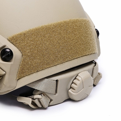 FAST Balistik Kask NIJ IIIA Balistik Koruyucu Başlık Kevlar Taktiksel Büyük Boyutlu Yüksek Kesimli Khaki Kask