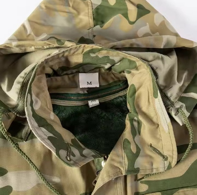 T65/C35 Katı kumaş Erkek Askeri Taktiksel Kırık Derili Uzun Kollu Ceket ve Pantolonlar