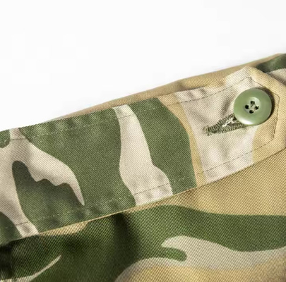 T65/C35 Katı kumaş Erkek Askeri Taktiksel Kırık Derili Uzun Kollu Ceket ve Pantolonlar