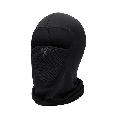 Taktiksel Balaclava Yüz Maski Siyah Taktiksel Balaclava Kişisel Erkekler Açık Hava Seyahat Sporları