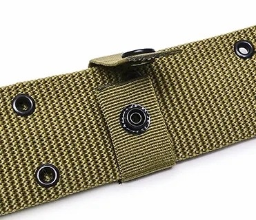 Khaki Su geçirmez Hızlı Çıkışlı PP Webbing Kemeri Dışarıda Eğitim ve Tur için Taktiksel