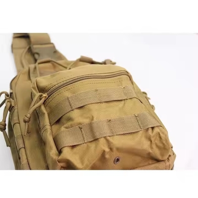 Spor Omuz Sling Taktiksel Crossbody Göğüs Çantası yürüyüş ve eğitim için
