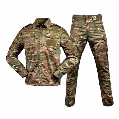 Özel Zeytin Yeşil Siyah Orman Camo 728 Taktiksel Giysiler Üniforma Kamuflaj Takımı