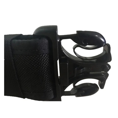 Yüksek Güçlü Webbing Dışarı Nylon Taktik Kemeri Hızlı Çıkışlı Bağlama ile