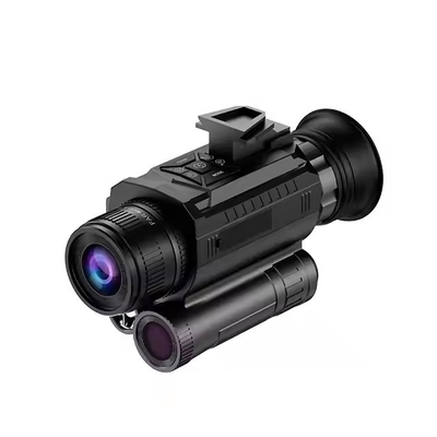 4K Dairesel Ekran Kızılötesi Dijital Gece Görünümü Monoküler Teleskop % 100 Karanlık 600 metre Gece Görünümü Kapsamı Gözlükler