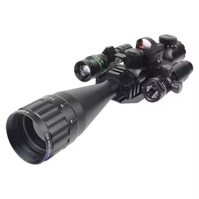 Mini Kırmızı Nokta Görme + Kırmızı Lazer Görme Avcılık Kapsamı Kombo Optik Kapsam Refleks Görme Kapsamı Taktiksel Avcılık için