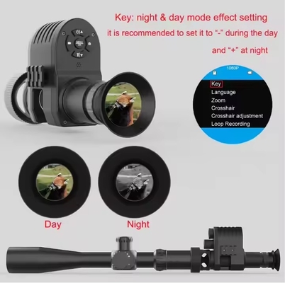 Gece Görüşü-4K Uzun menzilli Gece Görüşü Avcılık için Monocular Yetişkinler için Taktik Eğitim ve Avcılık