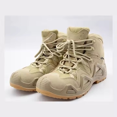 Toptan Anti slip Combat Jungle Split Suede Outsole Erkekler için PU Kauçuk Taktik Botlar