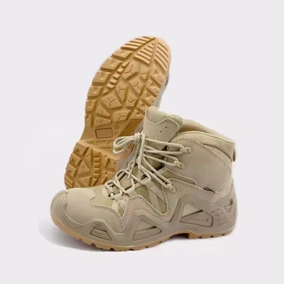 Toptan Anti slip Combat Jungle Split Suede Outsole Erkekler için PU Kauçuk Taktik Botlar