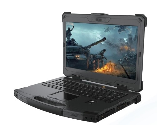 Askeri notbook, 14 inçlik tek ekranlı portatif dizüstü bilgisayar