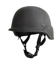 Siyah Taktiksel Askeri Koruyucu PASGT Kask Yüksek Konfor