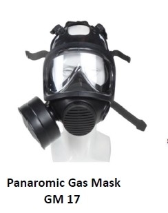 MF14 tipi gaz maskesi