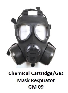 MF14 tipi gaz maskesi